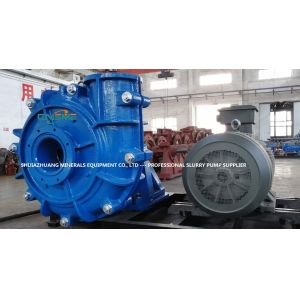 A05 High Chrome Alloy Metal Lined 10 Inch Typical Slurry Pump for Minerals Sands