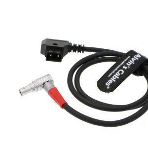 Zacuto Gratical Eye Viewfinder Follow Focus Cable Right Angle 2 Pin Male To D-