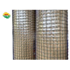 Green Vinyl Coated 1/4inch 36inx50ft Welded Wire Mesh Roll For Fencing Around