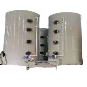 Cheap The Air Wet Scrubber for Pump Out Pipe Diameter 40mm and Air Flow 9821-15773 m3/h for sale