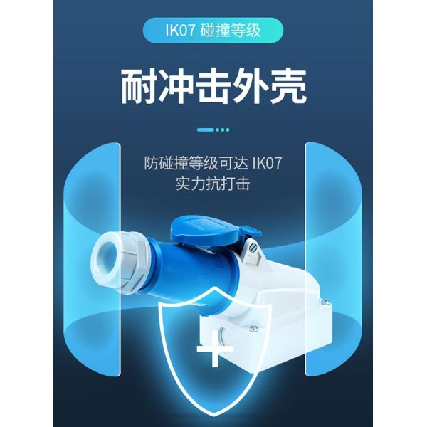 Male Female 16A 32A 63A Industrial Plug Socket 230-400V IP44 IP67 Terminal Block Accessories