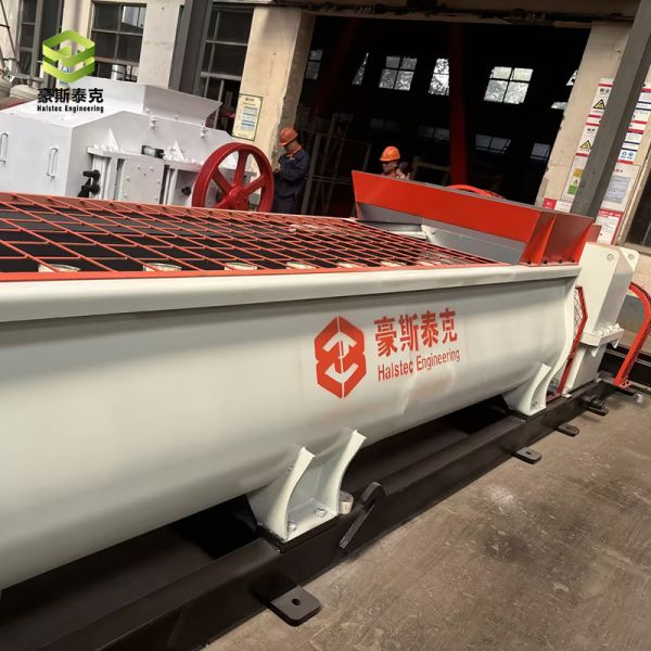 Raw Material Processing SJJ3600*420 Brick Plant Machine With 50-60 M3/Hr