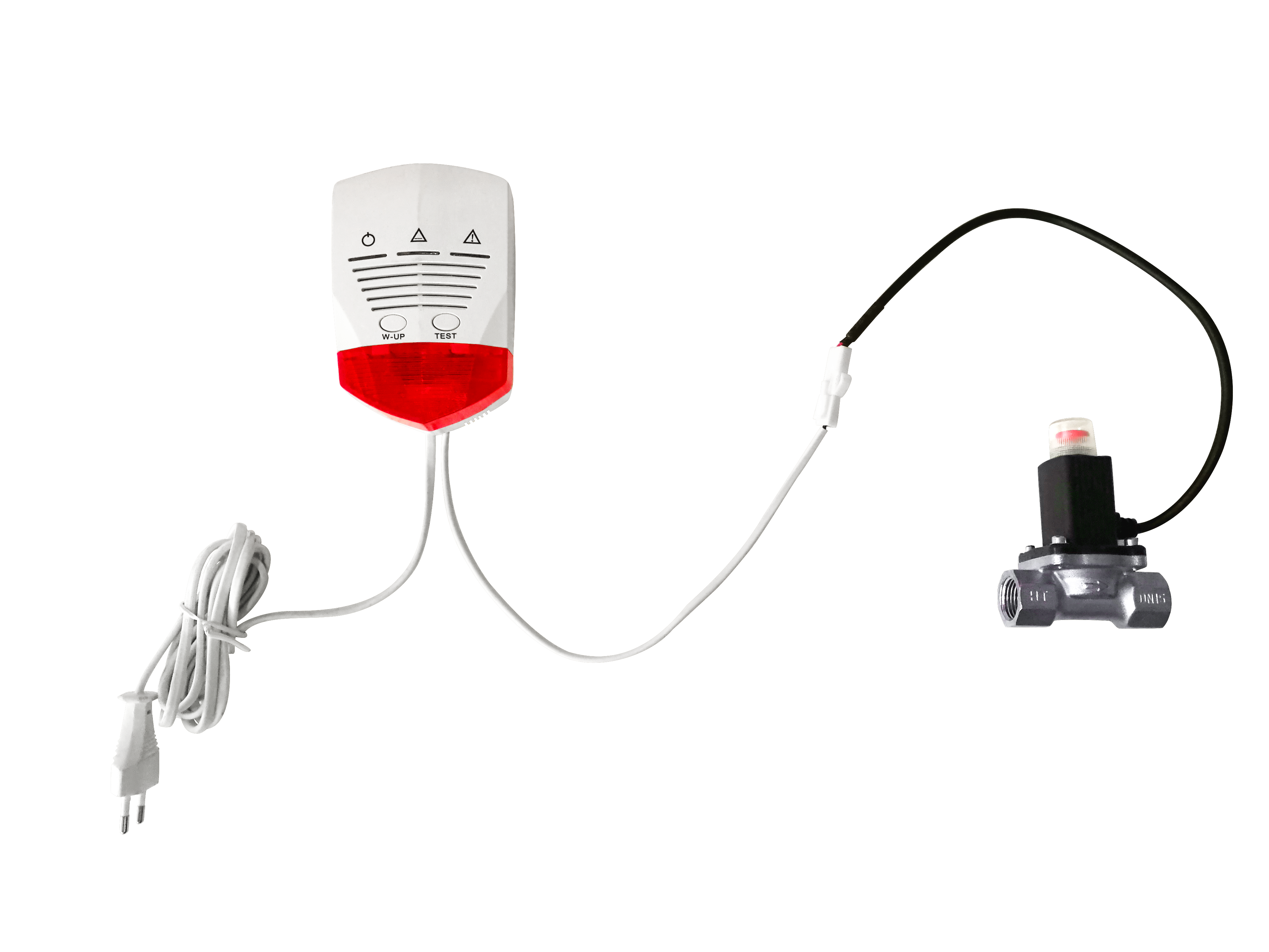 OEM Kitchen Gas Shut Off Valve With Detector Solenoid Power