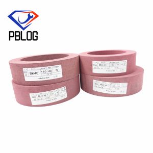 Factory customizable Glass edge processing polishing pad pink grinding stone Cup