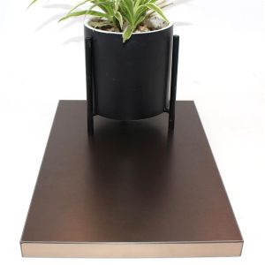 E0 Anti Scratch 18mm Metal Brushed PET Laminated MDF Panels