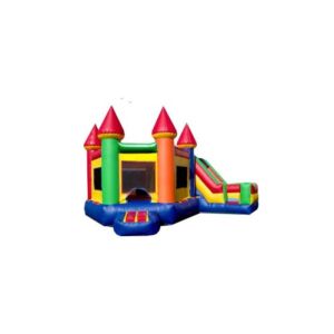 Cheap Backyard Moonwalk 5 In 1 Combo Bounce House Four Suture Technology for sale