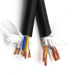 Cheap TRVV 6 Core 0.75 Mm2 Robotic Flexible Cables Drag Chains For Robot Machine System for sale