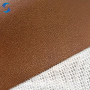 Versatile PVC Leather Fabric 0.7mm Thickness Suitable faux leather fabric for