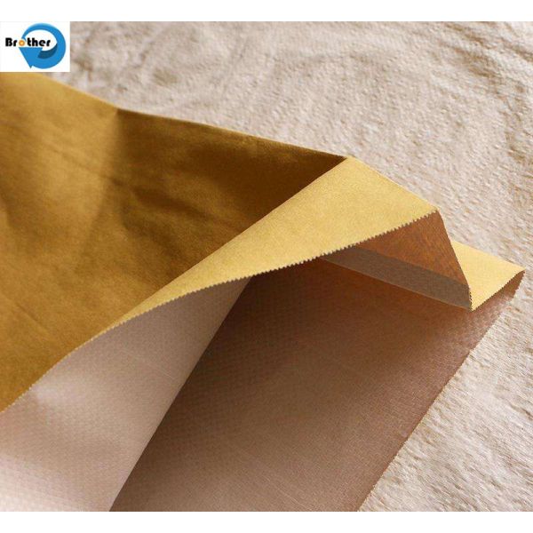 New Brand Plastic Type Corn Charcoal Packaging Bags Kraft Paper Laminated PP Woven Bag for Charcoal