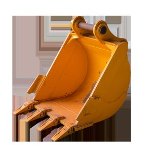 0.65 Cbm Hitachi Excavator Rock Bucket Wear Resistant Q355B Material