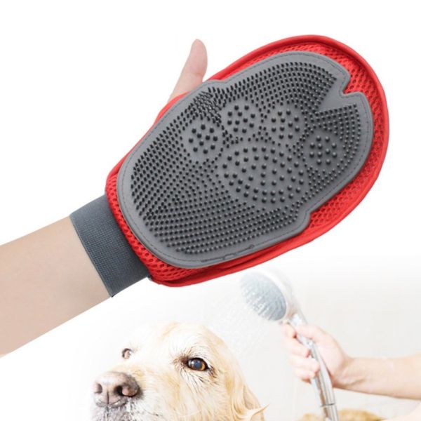 Quality Custom Deshedding Glove Efficient Pet Grooming Glove Pet Cleaning Supplies wholesale