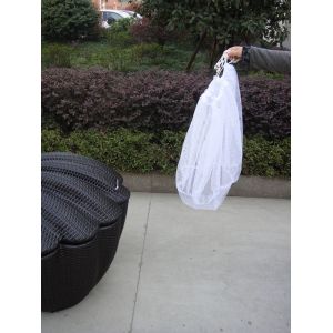 Garden Shell Shaped Wicker Rattan Storage Box With UV Resistant