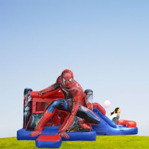 Custom Logo Printed Inflatable Pool Castle Bubble Bounce House with Packing Bag