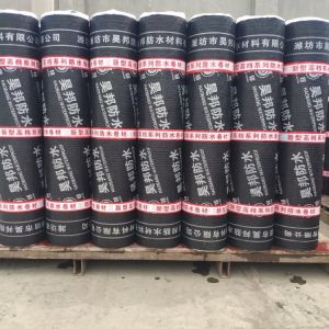 Black Modified Bitumen Waterproofing Membrane 1m Width Weather Resistant