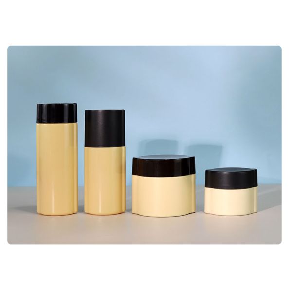 Plastic Cosmetic Bottles 160ml 120ml 130g 50g Skincare Lotion Bottle Durable PET Material