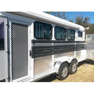 2 Horse Angle Load china Horse Float-Camper