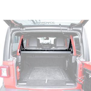 Aluminum Rear Cargo Storage Shelf for Jeep Wrangler Fitting Position Rear Cargo