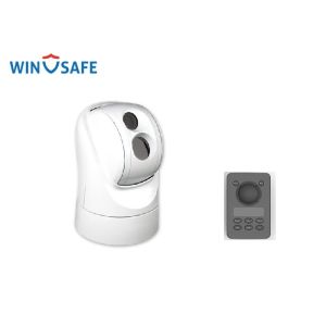 Dual Lens Rugged Marine PTZ Camera PATC IP 67 Network Version with Digital Gyro