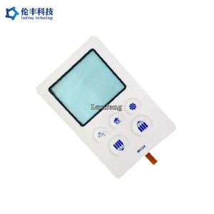 FPC Cable PET Membrane Keyboard Switch 3M468 Rear Adhesive