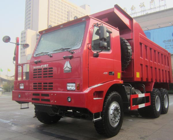 Sinotruk HOWO 6x4 tipper truck Mining Dump Truck for stone and sand overloading