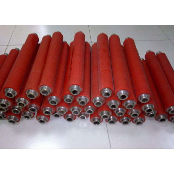 Quality Rubber Coating Active High Speed Conveyor Rollers For Production Line Machine wholesale