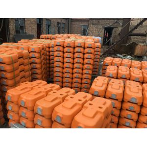 Anti Aging Temporary Fence Panels High Density Polyethylene Materials