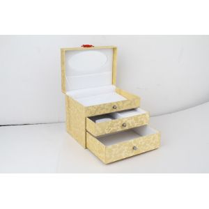 Cheap Customized cosmetic box with compartments for sale