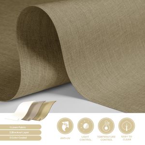 100% Polyester Blackout Roller Blinds Fabric 2m-3m Width 40m Roll