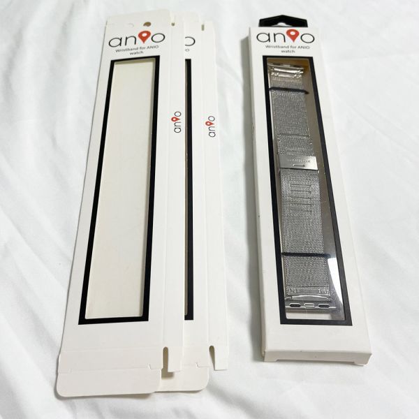 Custom Logo Printed Watch Box Gift Packaging Strap Shape