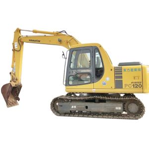 China Japan Original 12 Ton Used Komatsu PC120 6E Excavator with 0.5m3 Bucket Capacity on sale