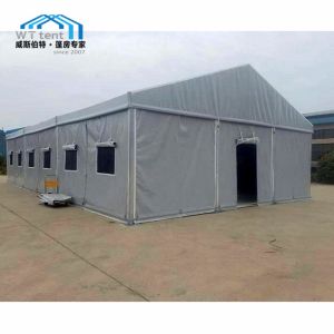 Permanent Industrial Warehouse Tent Customized Color Cassette Flooring
