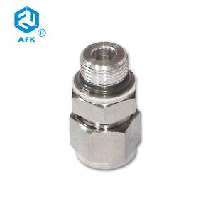 NPT Connector Union SS316 Screwed Tube Fittings 8mm 3000PSI