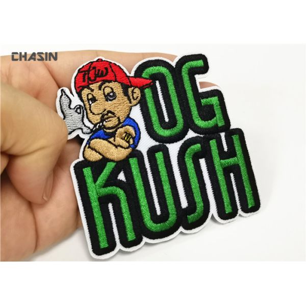 Quality Size 8cmX6cm Character Image Hat Patches Iron - On Backing Heat - Cut wholesale