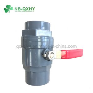 2 Prime Prime Zhejiang PVC Irrigation 2PCS Ball Valve With Steel Handle Long