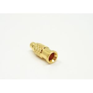 Gold Plated 50Ohm High Performance MMCX RF Connector RF Coaxial Connector