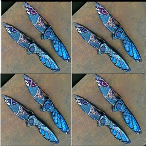 OEM ODM Tactical Hunting Knife Shovel Foldable Satin Finish Blade