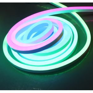 led pixel flex neon light dynamic digital neonflex rope 24v DMX controller