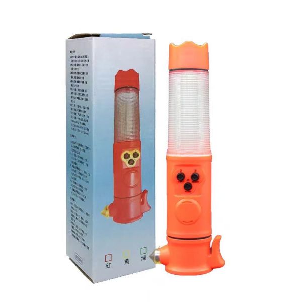 Six in one multifunctional flashlight emergency lighting warning flash car