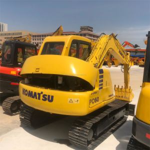 Excellent Performance Komatsu PC60 Used Excavator 6000 KG Hydraulic Excavator