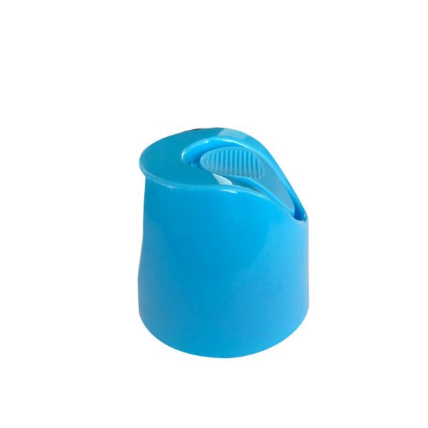 Customizable Blue Color Spray Actuators / Aerosol Overcaps 52mm