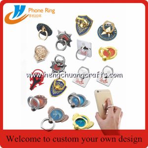 Custom different shape phone ring holder for mobile phone customized design