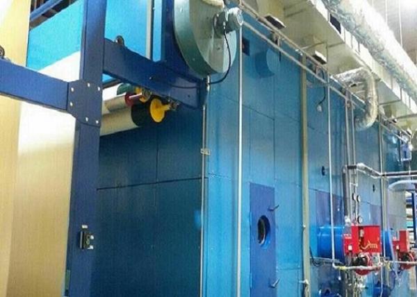Gas Heated Loop Steamer Machine Printing Color Fixed For Reactive And Disperse