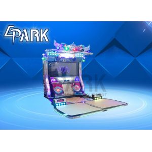 55 Inch LCD Screen Dance Arcade Machine / Dance Game Machine 8 Sensors