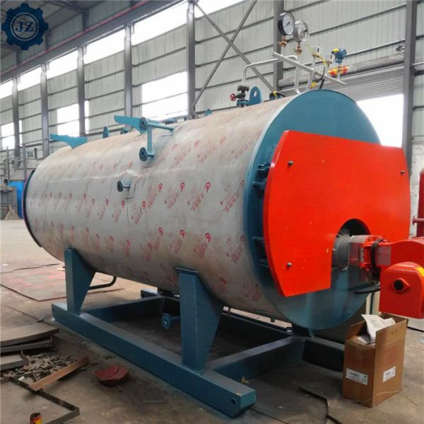 2ton 1.4MW Fully Automatic Oil Or Gas Fired Horizontal Hot Water Boiler Heating