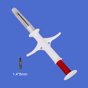 134.2 KHz Animal ID Microchip For Dogs 1.4 * 8mm Injectable Transponders