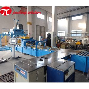 Ring Running Steel Coil Packing Machine For Various Metal Coil Packaging 2.5/Min