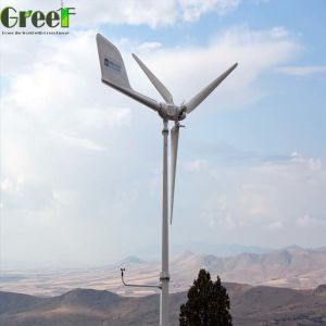 Grid Tie Magnet Pitch Control Wind Turbine Horizontal Axis