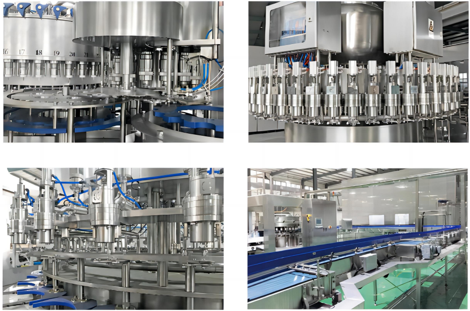Automated Monobloc Carbonated Drink Filling Line For Beverage Bottling 5000BPH
