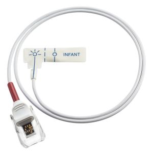 for M-asi-mo New 4476 4001 4075 RD SET Red Rainbow tech Disposable spo2 sensor