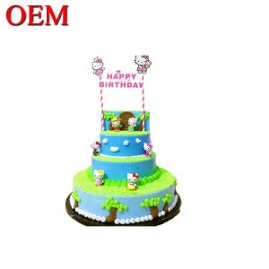 Customized Japan Classic Characters Birthday Cake Topper Set Oem Action Figure